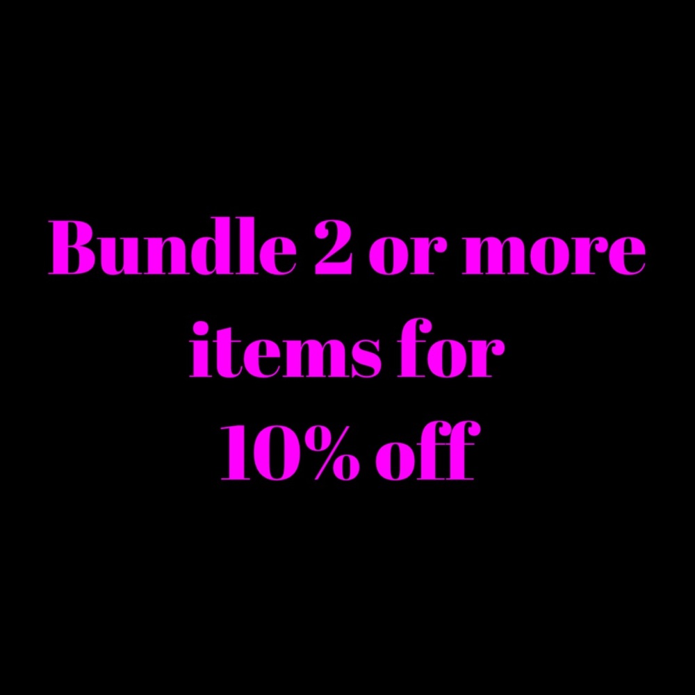 But two or more items and save!